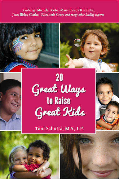 Toni Stchutta's book - 20 Great Ways to Raise Great Kids